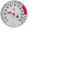 Eliga Thermometer ca. 128 mm