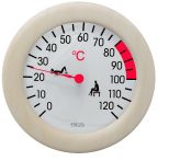 Eliga Thermometer im Holzrahmen ca. 155 mm