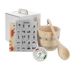 Eliga Sauna-Zubehör-Set 6-teilig Standard