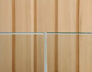 Eliga Glas-an-Glas-Stoßdichtung transluzent