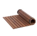 Eliga Bodenmatte aus Thermoholz 60 x 80 cm
