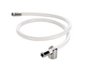 Eliga Kneipp-Schlauch 1/2 weiß mit Wandhalter