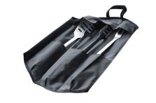 Enders Premium Grillbesteck Edelstahl 3er Set Tasche