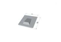 Eternit Flächenentlüfter Universal, schwarz, HAN.: 4009489