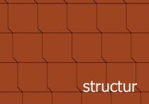 Eternit Quadrate structur mit gestutzter Ecke, HAN.: 15904