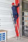 Euroline Alu-Sprossenanlegeleiter Nr. 301 | 6 Sprossen | Länge: 1,8m