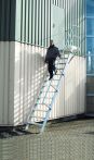 Euroline Podesttreppe - Steigwinkel 45° - Stufenbreite 600mm Nr. 511 | 4 Sprossen