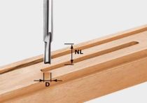 Festool Nutfräser HW Schaft 8 mm HW S8 D3/6