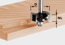 Festool Wendeplatten-Falzfräser HW Schaft 8 mm HW S8 D38/12