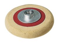 Flex Filzteller mit Gewindeflansch M 14, 125 Ø  Art.Nr.:122726