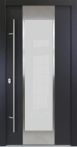 FM Aluminium Haustür AC 68 Modell 08 Anthrazit mit Dreifachverglasung