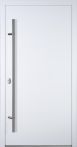 FM Aluminium Haustür P 90 Maßanfertigung Modell 00 - Weiß bis 1300x2500 mm