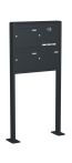 Knobloch Briefkastenanlage FS32-200-P, Farbe: RAL 7016 Anthrazitgrau glatt matt