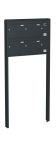 Knobloch Briefkastenanlage FS43-200, Farbe: RAL 7016 Anthrazitgrau glatt matt