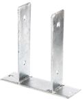 Alberts U-Pfostenträger feuerverzinkt 200x60x50 mm zum Aufschrauben