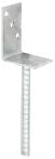 Alberts L-Pfostenträger feuerverzinkt Betonanker 80x104x200x60 mm