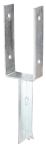Alberts U-Pfostenträger feuerverzinkt 200x200x50 mm mit Betonanker