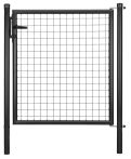 Alberts Wellengitter-Einzeltor anthrazit-metallic (BxH) 1000x1500 mm