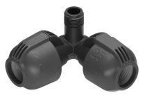 Gardena Winkelstück 25 mm x 1/2 Zoll -Außengewinde