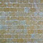 Gerwing Pflasterstein SenoloAntik - beige-hell (meliert), Schieferstruktur, gerumpelt, tiefenimprägniert, gemischte Formate