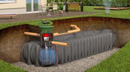 Graf PLATIN XL Flachtank - Paket Garten-Jet