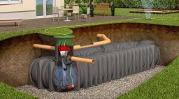 Graf PLATIN XL Flachtank - Paket Garten-Komfort
