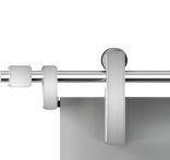 Griffwerk R8 - Schiebetürsystem für Glastür - Wandmontage