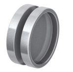 Griffwerk RONDO Griffmuschel geschlossen - Schraubt. - für Glas - 8 - 13mm - 64mm, Überstand: 11mm
