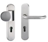 Griffwerk TITANO SB_886 ES2 (S3) Schutzbeschlag - Set - Schild/Schild - mit Griff ALESSIA