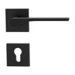 Griffwerk LEAF LIGHT | DESIGN MANUFAKTUR GK4 Rosettengarnitur Schraubtechnik eckig