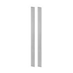 Griffwerk PLANEO GS_49014 - Edelstahl matt - Griffleistenpaar für Glas - 550mm
