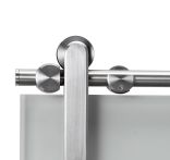Griffwerk RONDO Griffmuschel offen - Schraubt. - für Glas 8 - 13mm - - 64mm, Überstand: 6,5mm