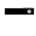 Griffwerk FRAME | DESIGN MANUFAKTUR Griffpaar ohne Einleger, Türstärke 48-54 mm