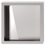Griffwerk JETTE VISION GM - Edelstahl Optik - Griffmuschel - Sensat. - für Glas - 55x55x10,5mm