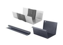 Grömo Alustar Rinnen-Dilatation Stärke 1,0 mm mit Blende - kastenform TX - Dehnungselement
