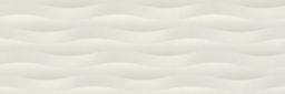 Grohn Wandfliese Oxy lichtgrau Welle 30 x 90 cm Y-OXY87