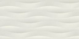 Grohn Wandfliese Oxy lichtgrau Welle 30 x 60 cm Y-OXY97