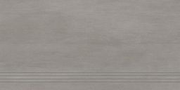 Grohn Treppenfliese Rondo grau 30 x 60 cm Y-ROD611