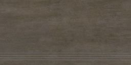 Grohn Treppenfliese Rondo anthrazit 30 x 60 cm Y-ROD615