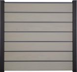 GroJa Solid Grande Komplettset Premium, 180x180 cm, Bi-Color sandfarbig, ohne Pfosten