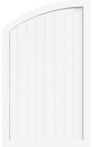 GroJa Sichtschutz Select Typ Q 90 x 150/120 cm links Weiß