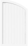 GroJa Sichtschutz Select Typ Q 90 x 150/120 cm rechts Weiß