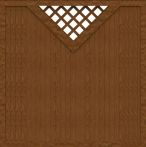 GroJa Sichtschutz Select Typ B 180 x 180 cm Golden Oak