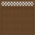 GroJa Sichtschutz Select Typ C 180 x 180 cm Golden Oak
