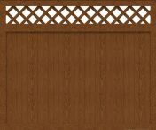 GroJa Sichtschutz Select Typ O 180 x 150 cm Golden Oak