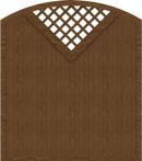 GroJa Sichtschutz Select Typ G 180 x 180/205 cm Golden Oak