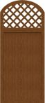 GroJa Sichtschutz Select Typ Y 90 x 205/180 cm Golden Oak