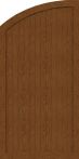 GroJa Sichtschutz Select Typ H 90 x 180/150 cm links Golden Oak