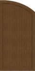 GroJa Sichtschutz Select Typ H 90 x 180/150 cm rechts Golden Oak