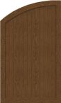GroJa Sichtschutz Select Typ Q 90 x 150/120 cm links Golden Oak